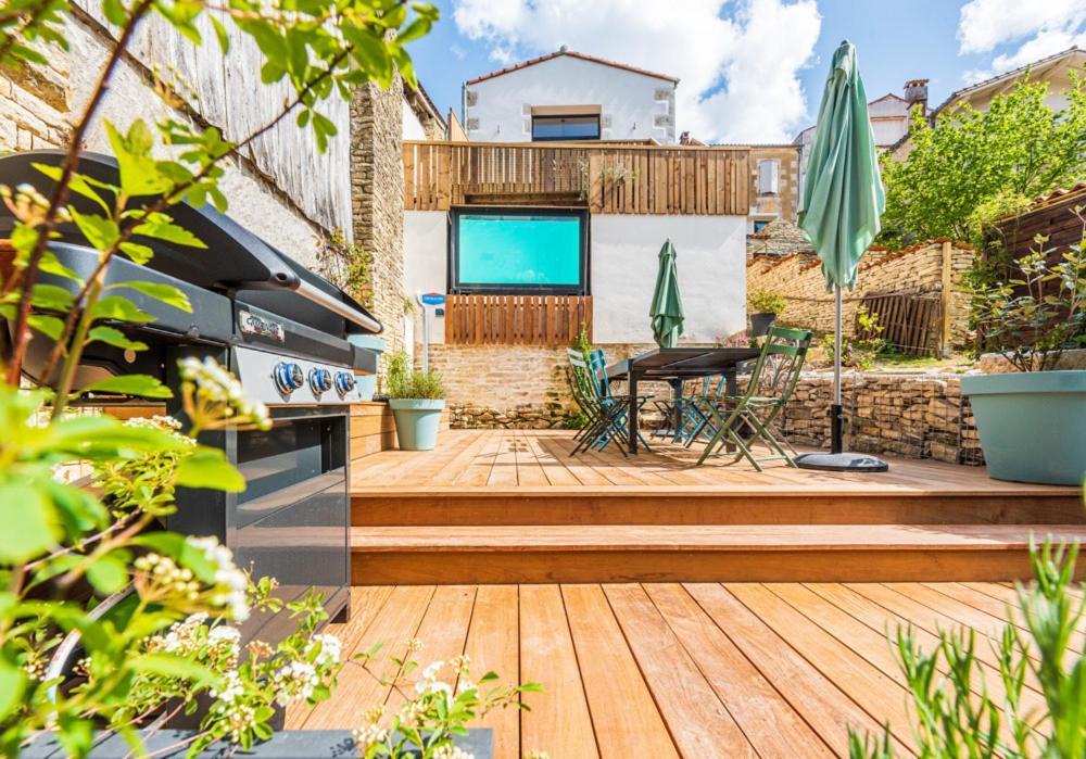 Villa Melusine Arcais ภายนอก รูปภาพ