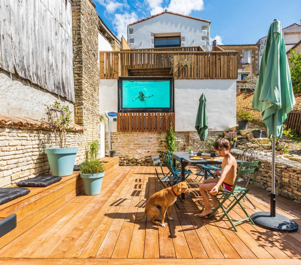 Villa Melusine Arcais ภายนอก รูปภาพ